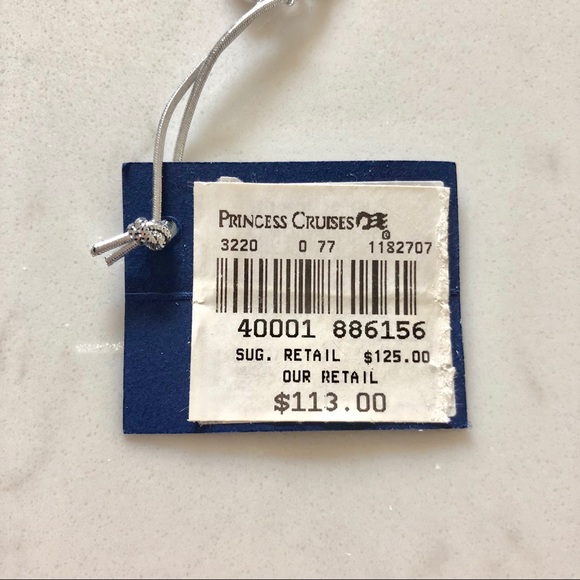 Swarovski Mauve and Silver Necklace - Picture 6 of 6